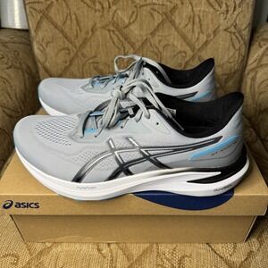 ASICS GT-1000 13 Sheet Rock/Black Running Shoes Men's 11 EXTRA WIDE 1011B859 EUC